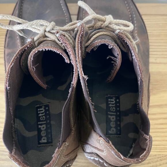 Bed Stu Parkour Chukka Lace Casual Leather Shoes Men’s 11.5 - Picture 4 of 7